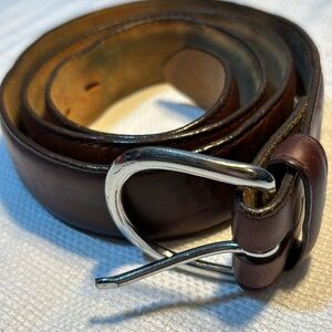 2/$30 Justin Top Grain Leather Men’s Belt Size 38